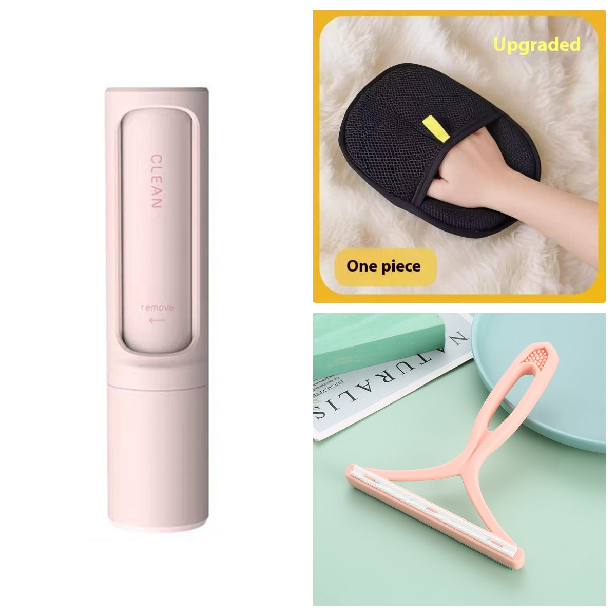 2-1 Pet Hair Remover Brush