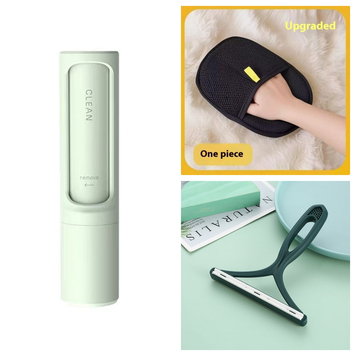 2-1 Pet Hair Remover Brush